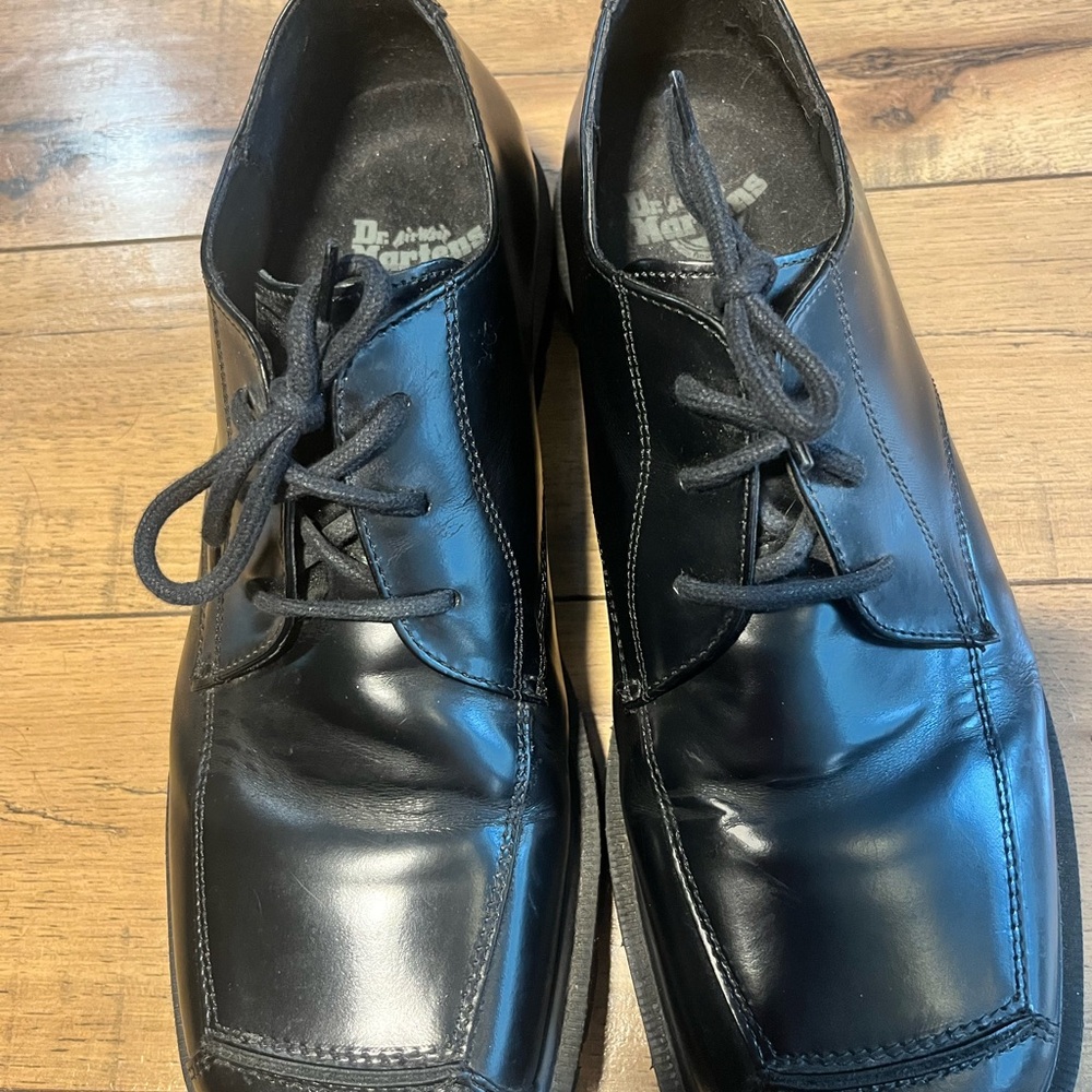 Dr. Martens Black Leather Oxfords
